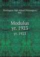 Modulus. yr. 1923, Huntington High School (Huntington, Ind.) 
