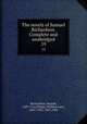 The novels of Samuel Richardson. Complete and unabridged. 19, Richardson, Samuel, 1689-1761,Phelps, William Lyon, 1865-1943, 1865-1943 