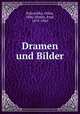 Dramen und Bilder, Kokoschka, Oskar, 1886-,Stefan, Paul, 1879-1943 