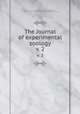 The Journal of experimental zoology. v. 2, Harrison, Ross G. (Ross Granville), 1870-1959,Brooks, William Keith, 1848-1908,Wistar Institute of Anatomy and Biology,American Society of Zoologists 
