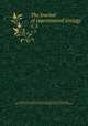 The Journal of experimental zoology. v. 5, Harrison, Ross G. (Ross Granville), 1870-1959,Brooks, William Keith, 1848-1908,Wistar Institute of Anatomy and Biology,American Society of Zoologists 