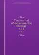 The Journal of experimental zoology. v. 12, Harrison, Ross G. (Ross Granville), 1870-1959,Brooks, William Keith, 1848-1908,Wistar Institute of Anatomy and Biology,American Society of Zoologists 