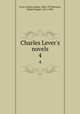 Charles Lever`s novels. 4, Lever, Charles James, 1806-1872,Browne, Hablot Knight, 1815-1882 