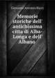 Memorie storiche dell