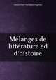 Melanges de litterature ed d
