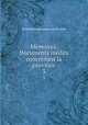 Mmoires. Documents indits concernant la province. 3, 