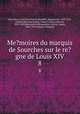 Me?moires du marquis de Sourches sur le re?gne de Louis XIV. 8, Sourches, Louis Franc?ois du Bouchet, marquis de, 1639-1716, attributed name,Cosnac, Gabriel Jules, comte de, 1819-1893,Bertrand de Broussillon, Arthur, comte, 1841-1915,Pontal, E?douard 