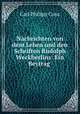 Nachrichten von dem Leben und den Schriften Rudolph Weckherlins: Ein Beytrag ., Carl Philipp Conz 