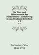 Die Tier- und Pflanzenwelt des Ssswassers : Einfhrung in das Studium derselben. v 2, Zacharias, Otto, 1846-1916 