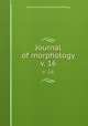 Journal of morphology. v. 16, Wistar Institute of Anatomy and Biology 