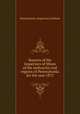 Reports of the Inspectors of Mines of the anthracite coal regions of Pennsylvania for the year 1875, Pennsylvania. Inspectors of Mines 