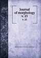 Journal of morphology. v. 25, Wistar Institute of Anatomy and Biology 