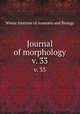 Journal of morphology. v. 33, Wistar Institute of Anatomy and Biology 