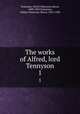 The works of Alfred, lord Tennyson. 1, Tennyson, Alfred Tennyson, Baron, 1809-1892,Tennyson, Hallam Tennyson, Baron, 1852-1928 