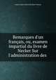 Remarques d