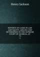 REPORTS OF CASES IN LAW AND EQUITY, ARGUED AND DETERMINED IN THE SUPREME COURT OF GEORGIA, AT .. 75, Henry Jackson 