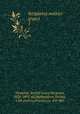 Scriptores metrici graeci. 1, Westphal, Rudolf Georg Hermann, 1826-1892, ed,Hephaestion,Trichas, 12th century,Proclus, ca. 410-485 