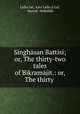 Singhasan Battisi; or, The thirty-two tales of Bikramajit.: or, The thirty ., Lallu Lal 