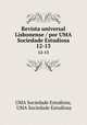 Revista universal Lisbonense / por UMA Sociedade Estudiosa. 12-13, UMA Sociedade Estudiosa, UMA Sociedade Estudiosa 
