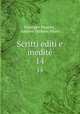 Scritti editi e inedit. 14, Giuseppe Mazzini , Andrew Dickson White 
