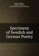 Specimens of Swedish and German Poetry, Esaias Tegner 
