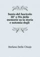 Sunto del fascicolo III° e IVo delle memorie su la storia e notomia degli ., Stefano Delle Chiaje 