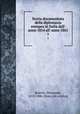 Storia documentata della diplomazia europea in Italia dall` anno 1814 all` anno 1861. 1, Bianchi, Nicomede, 1818-1886. [from old catalog] 