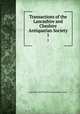 Transactions of the Lancashire and Cheshire Antiquarian Society. 1, Lancashire and Cheshire Antiquarian Society 