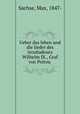 Ueber das leben und die lieder des troubadours Wilhelm IX., Graf von Poitou, Sachse, Max, 1847- 
