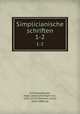 Simplicianische schriften. 1-2, Grimmelshausen, Hans Jakob Christoph von, 1625-1676,Tittmann, Julius, 1814-1883, ed 