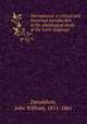 Varronianus: a critical and historical introduction to the philological study of the Latin language, Donaldson, John William, 1811-1861 