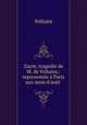 Zayre, tragedie de M. de Voltaire,: representee a Paris aux mois d