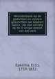 Woordenboek op de gedichten en verdere geschriften van Gijsbert Japicx : Als een vervolg op de II vorige deelen van dat werk, Epkema, Ecco, 1759-1832 