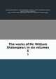The works of Mr. William Shakespear; in six volumes. 5, Shakespeare, William, 1564-1616,Rowe, Nicholas, 1674-1718,Gildon, Charles, 1665-1724,Curll, Edmund, 1675-1747,John Davis Batchelder Collection (Library of Congress) DLC 