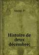 Histoire de deux de?cembre;, P. Mayer 