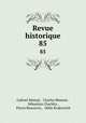 Revue historique. 85, Gabriel Monod 