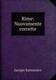 Rime: Nuovamente corrette, Jacopo Sannazaro 