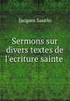 Sermons sur divers textes de l