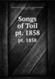 Songs of Toil. pt. 1858, Queen consort of Charles I King of Romania Elisabeth , Carmen Sylva , Elisabeth 