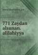 771 Zaydan alsunan.alilahiyya, www.akademya.net 