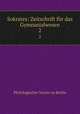 Sokrates: Zeitschrift fr das Gymnasialwesen. 2, Philologischer Verein zu Berlin 