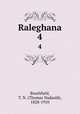 Raleghana. 4, Brushfield, T. N. (Thomas Nadauld), 1828-1910 