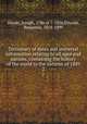 Dictionary of dates and universal information relating to all ages and nations, containing the history of the world to the autumn of 1889. 2, Haydn, Joseph, 1786 or 7-1856,Vincent, Benjamin, 1818-1899 