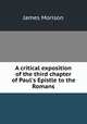 A critical exposition of the third chapter of Paul