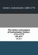 The letters and papers of Cadwallader Colden . 1711-1775. 68, pt.9, Colden, Cadwallader, 1688-1776 