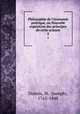Philosophie de l`economie politique, ou Nouvelle exposition des principes de cette science. 2, Dutens, Jh. (Joseph), 1765-1848 