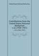 Contributions from the United States National Herbarium. v.22 (1920-1927), United States National Herbarium. 