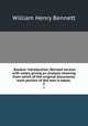 . Exodus: introduction; Revised version with notes, giving an analysis showing from which of the original documents each portion of the text is taken;. 2, William Henry Bennett 