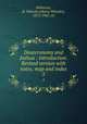 Deuteronomy and Joshua : introduction. Revised version with notes, map and index. 5, Robinson, H. Wheeler (Henry Wheeler), 1872-1945. ed 