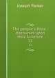 The people`s Bible : discourses upon Holy Scripture. 11, Parker, Joseph 